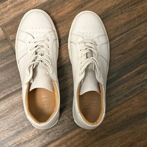Greats White Leather Sneakers